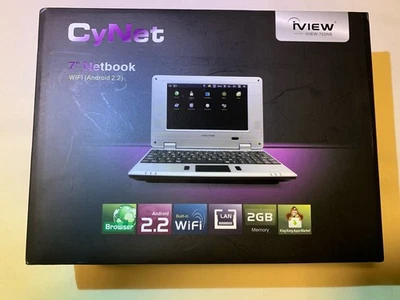 Iview Tablet 705NB 7" Netbook WIFI 8.5 in X 5.5 in CyNet - Image 1 of 4