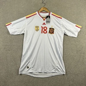 Adidas Spain #18 Soccer Jersey XL White FIFA World Cup Star ClimaCool NWT - Bild 1 von 10