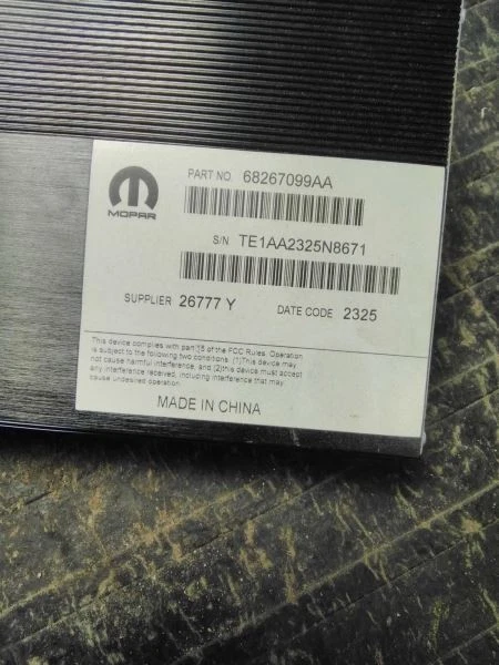 Equipo de audio radio estilo clásico 4 puertas compatible con camioneta Dodge 1500 13-23 1553520 Foto 1 de 4