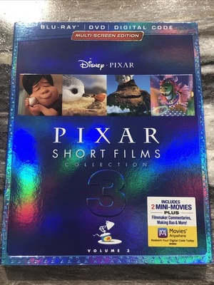 Pixar Short Films Collection: Volume 3 Blu-ray 2018 Disney New Sealed - Image 1 of 4