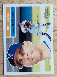 Topps Heritage #353B 2005 Tim Hudson Milw Cap SP (nuevo) - Imagen 1 de 2