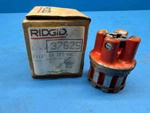 Ridgid 37625 7/16" 14TPI UNC Manual Hand Threading Die Head Assembly 00-RB - Picture 1 of 6