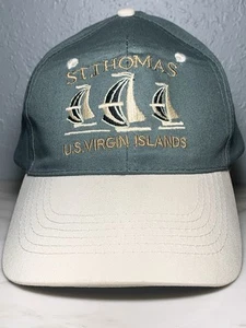 St Thomas U.S. Virgin Islands Adjustable Hat Cap - Bild 1 von 10