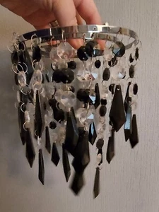 Chandelier Lightshade, black lampshade, chandelier hanging lampshade - Picture 1 of 3