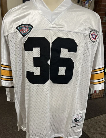 New Pittsburgh Steelers Jerome Bettis 1996 Football Jersey Vintage Cover