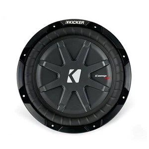 Kicker CompR10 2x1Ohm 25cm Doppelschwingspulen Subwoofer, UVP 229,- € - Bild 1 von 3
