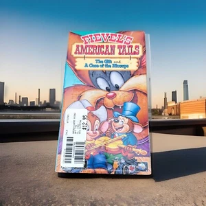 Fievel's American Tails The Gift & A Case of the Hiccups (VHS 81664) 1993 - Picture 1 of 8