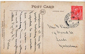 Genealogy Postcard - Ancestor History - Price - Leeds - Yorkshire U3729 - Picture 1 of 1