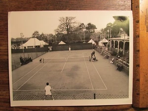 Vintage 1968 World's First Open Tennis Tournament Press Publicity Photo - Picture 1 of 2