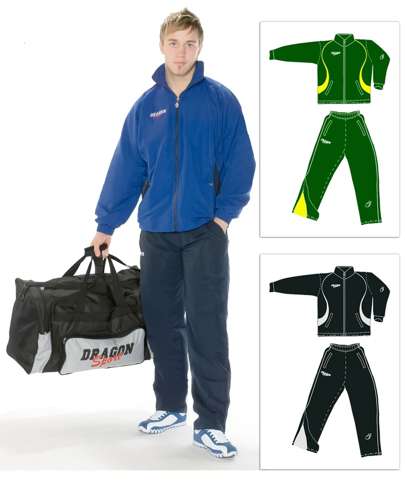 DRAGON SPORT CALIFORNIA Freizeitanzug / unisex Fitnessanzug / Präsentationsanzug bis 5XL