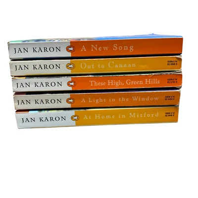Jan Karon The Mitford Series Vol. 1-5 Penguin Softcover  Lot Of 5 Titles Below - Imagem 1 de 4
