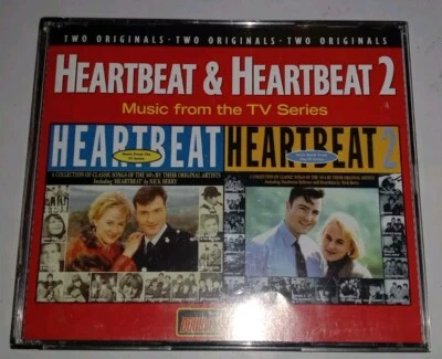 HEARTBEAT + HEARTBEAT 2 fatbox 2CD 60's TV VGC  SHADOWS KINKS  - Image 1 of 3