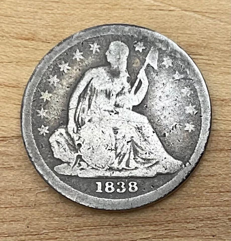 1838 Seated  Dime   01 Cover