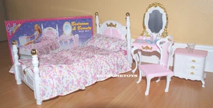 NEW GLORIA DOLL HOUSE FURNITURE Victorian Beauty Bedroom (2319) - Picture 1 of 1