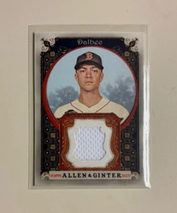 Bobby Dalbec - 2003 Allen & Ginter Relic - White Jersey - Picture 1 of 2