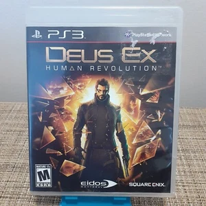 Deus Ex: Human Revolution (Sony PlayStation 3, 2011) Shooter Action Adventure - Picture 1 of 3