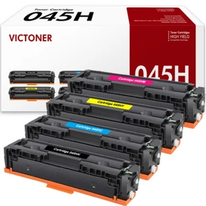 Tóner 4PK compatible con Canon 045H 045 imageClass MF632Cdw MF634Cdw LBP612Cdw - Imagen 1 de 8