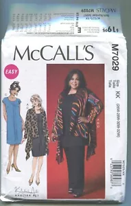 MCCALL'S M7029 WOMEN'S JACKET, TUNIC, DRESS & PANTS SZ 26W-32W UNCUT 2014 - Picture 1 of 3