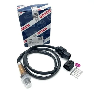 OEM Bosch Lambdasonde 4.9 (0 258 017 025) O2 Sensor Abgas / inkl. Stecker & Pins - Bild 1 von 5