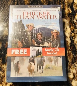DVD - Thicker Than Water, Melissa Gilbert, Lindsay Wagner, Free Country CD NWT - Picture 1 of 7