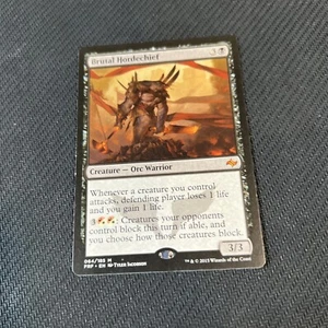 Brutal Hordechief Magic The Gathering Mtg Mythic Fate Reforged Card - Picture 1 of 7