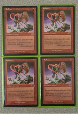 MAGIC:THE GATHERING 4XPLAYSET - REFLEXES - URZA'S SAGA - COMMON - NM