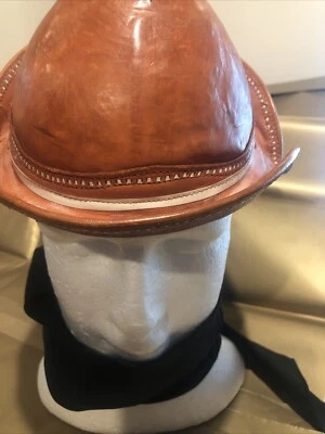 Sombrero Vaqueiro Vaquero Gaucho Brasileño De Colección Niños Cuero Genuino Foto 1 de 4