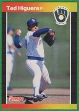 Ted Higuera - 1989 Donruss #175 - Milwaukee Brewers Baseball Card