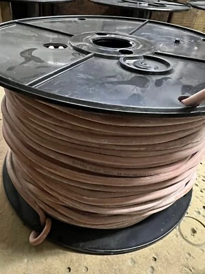 #22awg UL-3239 High Voltage Silicone Hook-Up/Lead Wire 40KVDC Brown  500ft roll - Image 1 of 4