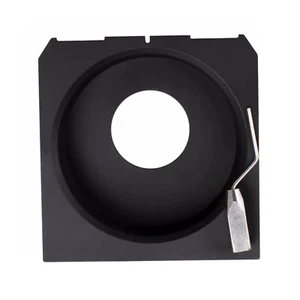 Recessed Lens Board Copal #0 21mm For 4x5 Linhof Technika IV Wista Ebony 96x99 - Picture 1 of 13
