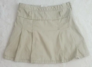 Crazy 8 Girls School Uniform Beige skirt size 8 Pre-owned - Picture 1 of 7