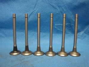 GMC 216 228 248 Exhaust Valve Set 6 each USA Made 1938 - 1948 KA KB KY  - Picture 1 of 2