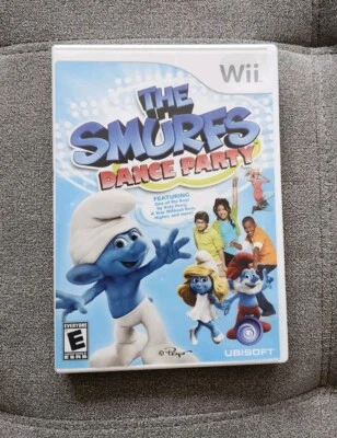The Smurfs Dance Party (Nintendo Wii, 2011) Wii W/ Manual - Image 1 of 4