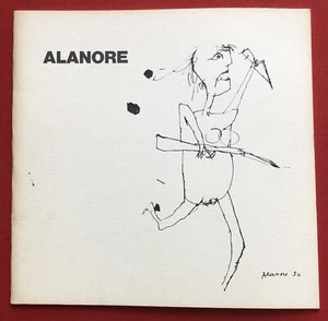 catalogue d'exposition + LETTRE AUTOGRAPHE Christiane Alanore Dessins: 1948-1984 - Picture 1 of 8