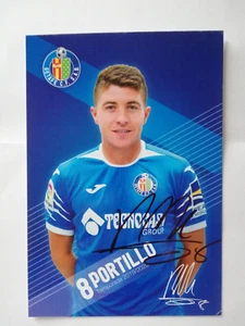 Francisco Portillo + FC Getafe + orig. sign. Autogrammkarte Autogramm + Spanien - Bild 1 von 1