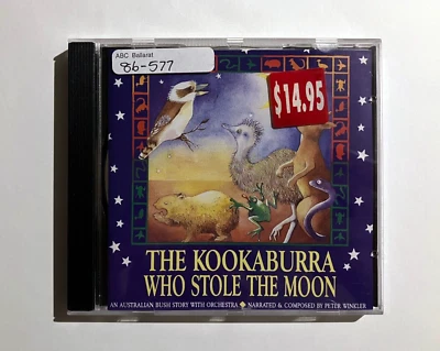 The Kookaburra Who Stole the Moon - RARE 1995 Peter Winkler ABC Kids CD Like New - Image 1 of 3