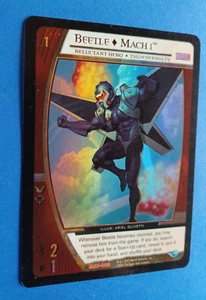 2005 MARVEL VS SYSTEM TCG FOIL PROMO BEETLE MACH 1 MAV-083 EXTENDED ART - Picture 1 of 2