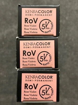 Tóner rápido Kenra Color semipermanente 5 min RoV rosa-violeta 5 min tóner rápido Foto 1 de 4