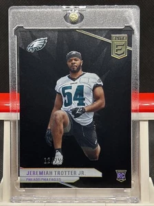 2024 DONRUSS ELITE BLACK #177 - JEREMIAH TROTTER JR - (RC) /25 EAGLES SSP - Picture 1 of 3