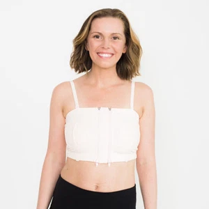 Simple Wishes Hands-Free Breast Pump Bra, rosa, X-Small-Large WAS $39 maternidad - Imagen 1 de 5