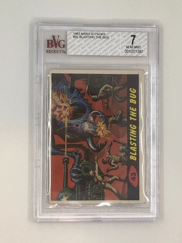 1962 MARS ATTACKS - #43 BLASTING THE BUG BVG 7 - Image 1 of 1