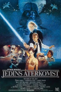 Star Wars Return of the Jedi 1983 Theatrical Poster Fine Art Modern Postcard - Picture 1 of 4