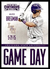 2015 Panini Contenders GAME DAY TICKETS Alex Bregman LSU Tigers #2 R14