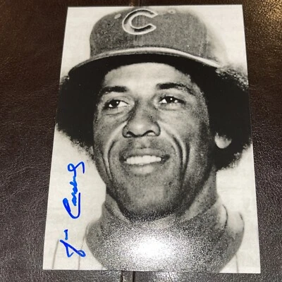 Postal firmada autografiada por José Cardenal de los Cachorros de Chicago Foto 1 de 3