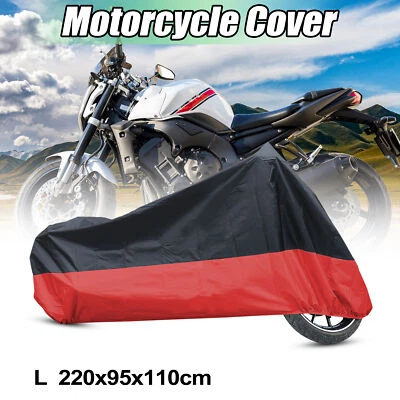 Cubierta de moto L negra roja para Yamaha YZF FZ1 FZ-10 FZ-09 FZ-07 FZ6R Foto 1 de 4