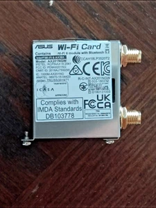 Carte mère ASUS WiFi 6 + Bluetooth 5.2 neuve avec module et antenne Intel AX201NGW - Photo 1/6