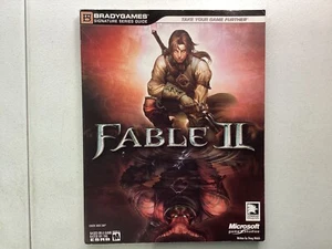 Fable II BradyGames Guide 2008 Microsoft Poster Attached VF/FN - Picture 1 of 5