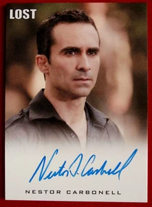 LOST - NESTOR CARBONELL, Richard Alpert - Personally Signed Autograph Card 2010 - Picture 1 of 2