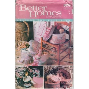 Patrón de costura Butterick 6656 para embalaje de cajas de regalo reutilizables recicladas - Imagen 1 de 4