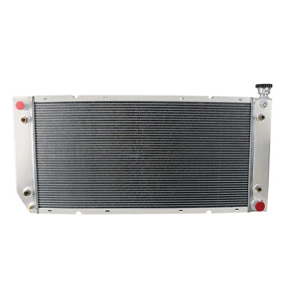 4-Row Aluminum Radiator Fit 1988-00 95  Chevy GMC C/K 1500 2500 3500 Truck ,5.7L Foto 1 de 4